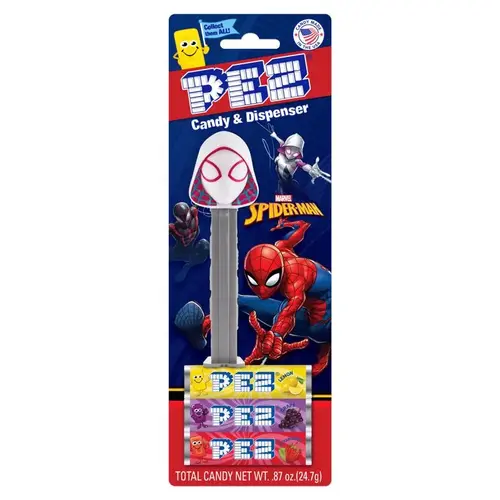 Candy and Dispenser Spider-Man Assorted 0.87 oz