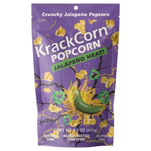 Popcorn Jalapeno Heat 8.5 oz Bagged Popcorn Jalapeno Heat 8.5 oz Bagged