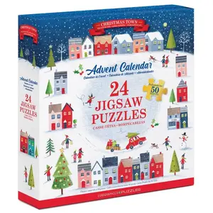 Eurographics 9924-5805 Advent Calendar Puzzle Christmas Multicolored 1200 pc Multicolored