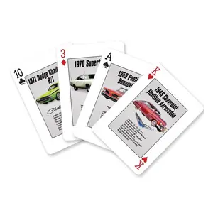 Eurographics 8901-0658 Playing Cards Muscle Cars Multicolored Multicolored