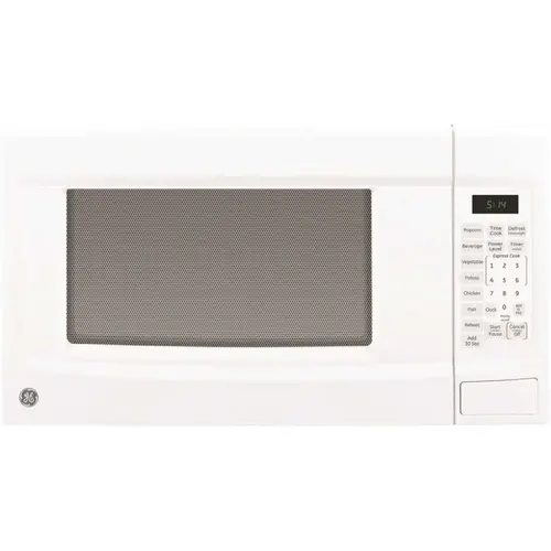 1.4 Cubic Feet Countertop Microwave Oven In White 1.4 Cubic Feet Countertop Microwave Oven In White