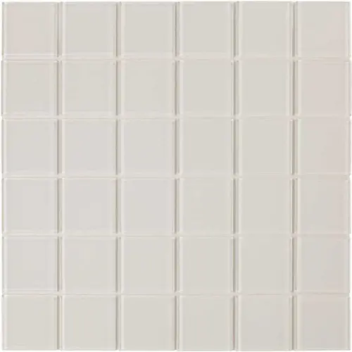 Orchid White 11.73" X 11.73" Marble Wall Tile
