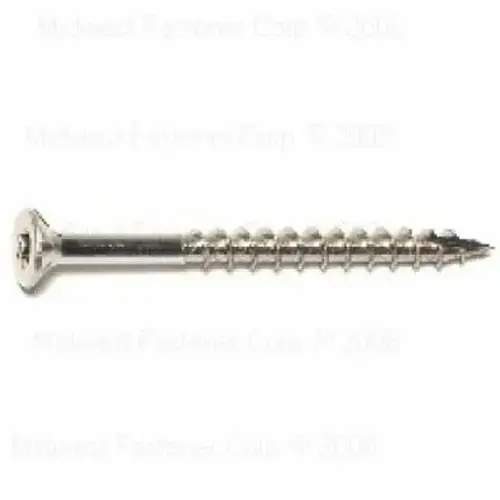 50218 Deck Screw, #9 Thread, 2 in L, Stainless Steel, 124 PK - pack of 123 50218 Deck Screw, #9 Thread, 2 in L, Stainless Steel, 124 PK - pack of 123