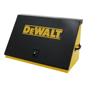 QUALITY CRAFT INDUSTRIES INC DXTB36BY Quality Craft Triangle Tool Box, Black/Yellow, 36 x 17 in Outside