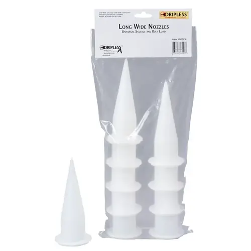 N03LW Replacement Nozzle, For: Sausage, Bulk Load Sealant Dispensing Guns N03LW Replacement Nozzle, For: Sausage, Bulk Load Sealant Dispensing Guns