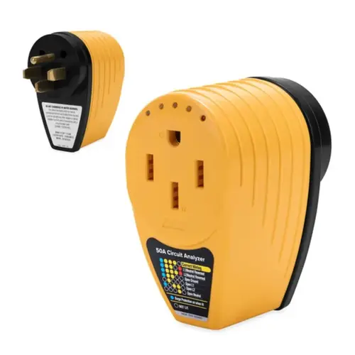 Circuit Analyzer with Integrated Surge Protection and Fault Indication, 50 A Circuit Analyzer with Integrated Surge Protection and Fault Indication, 50 A