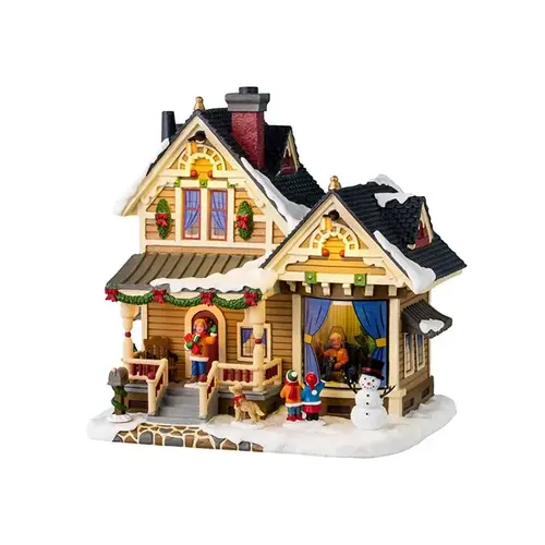 Christmas Eve at Grandmas, Caddington Village, Resin Christmas Eve at Grandmas, Caddington Village, Resin