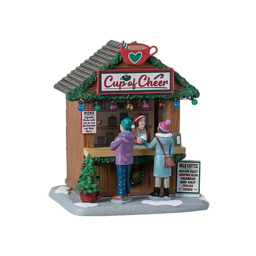 Cup of Cheer, Caddington Village, Resin - pack of 8 Cup of Cheer, Caddington Village, Resin - pack of 8