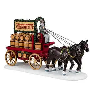 LIC LTD 43710-XCP6 Christmas Ale Delivery, Caddington Village, Resin - pack of 6