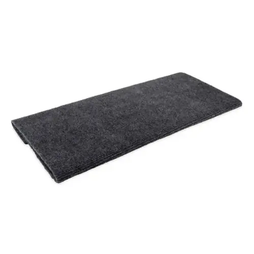 Step Rug, Gray, 22 in L, 23 in W Step Rug, Gray, 22 in L, 23 in W