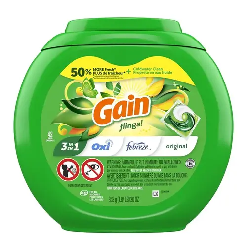 994 Laundry Detergent Pod, 42, Liquid, Original - pack of 4 994 Laundry Detergent Pod, 42, Liquid, Original - pack of 4