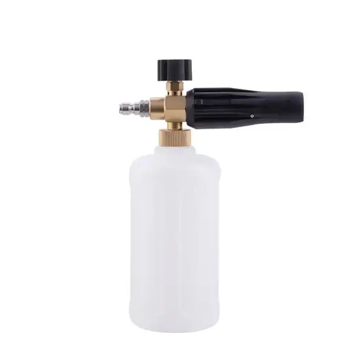 High Pressure Soap Applicator Foam Cannon 3700 psi Black/White
