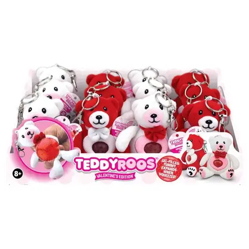 Valentines Keychain Teddyroos Assorted 12 pc Assorted - pack of 12 Valentines Keychain Teddyroos Assorted 12 pc Assorted - pack of 12