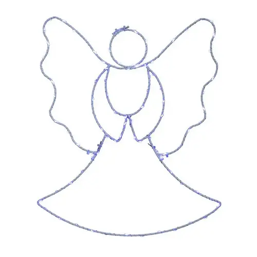 Hanging Decor LED Multi Angel Silhoutte 13" Hanging Decor LED Multi Angel Silhoutte 13"