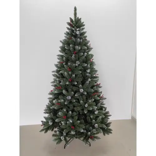 Christmas Tree 1-2 Tree 7 ft. Full LED 500 ct Frost Glacier Pine Color Changing Christmas Tre Christmas Tree 1-2 Tree 7 ft. Full LED 500 ct Frost Glacier Pine Color Changing Christmas Tre
