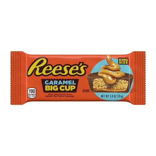 Chocolate Bar Big Cup Peanut Butter and Caramel 2.8 oz