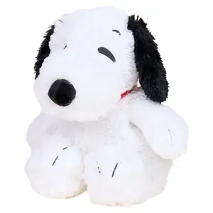 Warmies CP-SNOOPY-1 Stuffed Animals Snoopy Black/White 1 pc Black/White