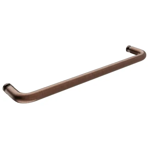28 Inches Center To Center Standard Tubular Shower Towel Bar Single Mount Without Washers Antique Copper 28 Inches Center To Center Standard Tubular Shower Towel Bar Single Mount Without Washers Antique Copper