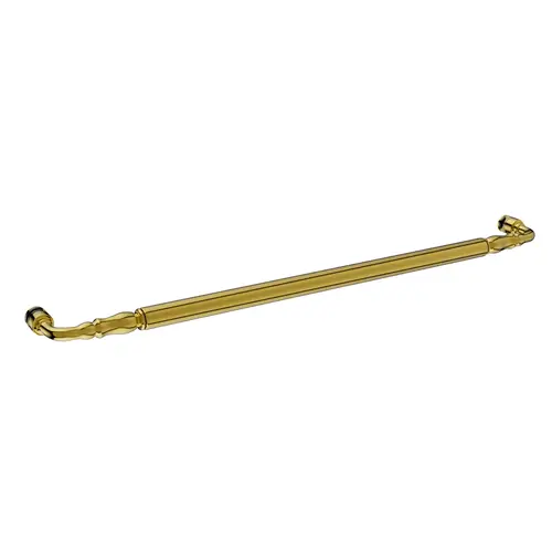 18 Inches Center To Center Traditional Series Victorian Style Towel Bar Single Mount Polished Brass 18 Inches Center To Center Traditional Series Victorian Style Towel Bar Single Mount Polished Brass