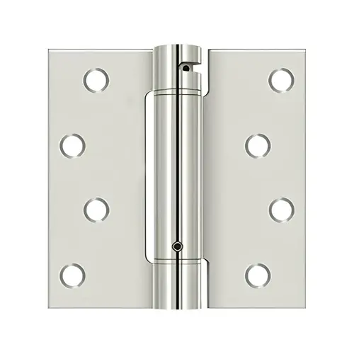 4" x 4" Spring Hinge, UL Listed in Polished Nickel 4" x 4" Spring Hinge, UL Listed in Polished Nickel