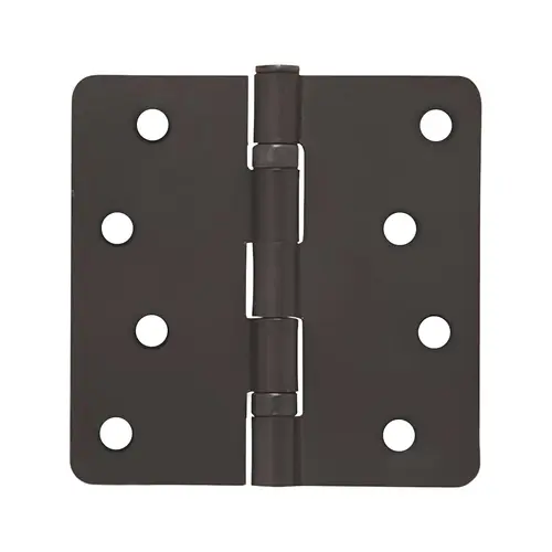 4" x 4" Ant. Oil Bronze Ball Bearing Square Hinge Pair 4" x 4" Ant. Oil Bronze Ball Bearing Square Hinge Pair