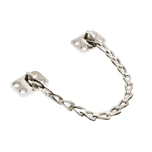 Deltana TC82U15 Transom Chain 12" Long; Satin Nickel Finish