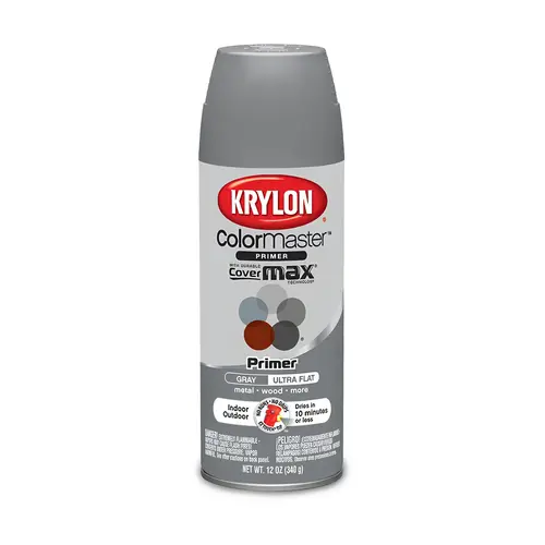 Krylon Indoor/Outdoor All-Purpose Gray Primer Aerosol