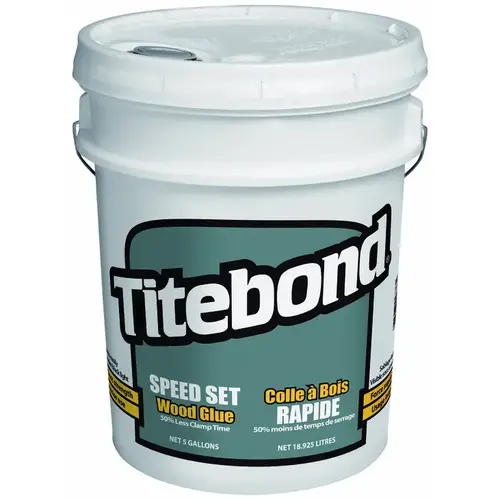 Titebond, Speed Set Wood Glue 5 gallon 5 gallon Titebond, Speed Set Wood Glue 5 gallon 5 gallon