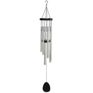 Sunset Vista Designs 92689 Wind Chime, Tranquility, Silver