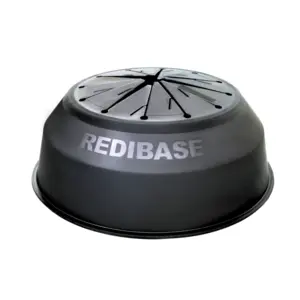 Redibase FORM FOOTING BASE Concrete Footing Form, 24 in L, 8 in H, Plastic