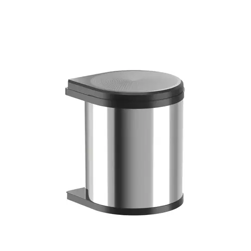 Side Panel/Door Mounted Waste Bin, Side Panel/Door Mounted 22 1/8" 23 7/16" 3515031 Installation behind hinged doors, Housing: stainless steel, polished; Lid: black Lid: Plastic; Color: WhiteBin: Plastic; Color: Light gray, Housing: Polished Side Panel/Door Mounted Waste Bin, Side Panel/Door Mounted 22 1/8" 23 7/16" 3515031 Installation behind hinged doors, Housing: stainless steel, polished; Lid: black Lid: Plastic; Color: WhiteBin: Plastic; Color: Light gray, Housing: Polished