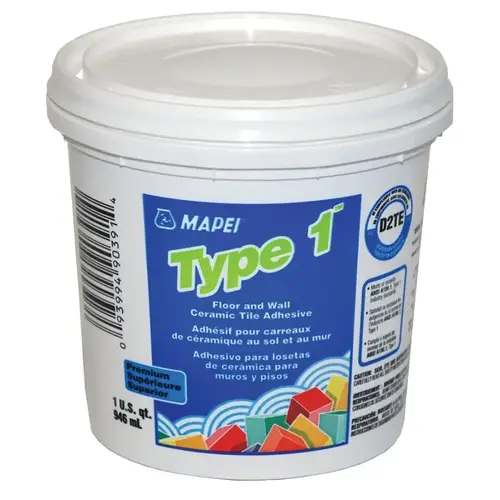 1040010 Tile Adhesive, White, 946 mL