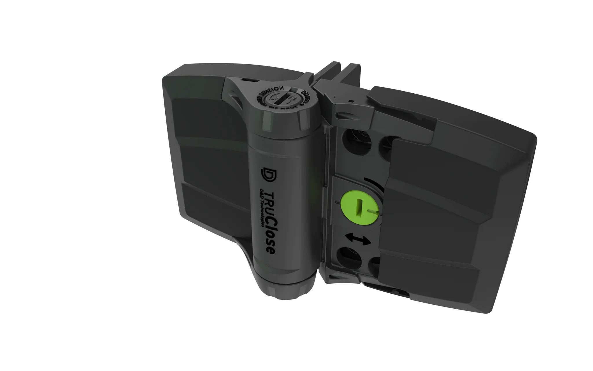 Tru-Close TCHDMA1S3BT TruClose MULTI-ADJUST Heavy Duty Series 3 - Black Pair