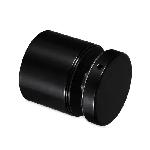 Standoff Round Non Adjustable 1 15/16" with 1" Projection 3/8-3/4" Glass - Matte Black Standoff Round Non Adjustable 1 15/16" with 1" Projection 3/8-3/4" Glass - Matte Black