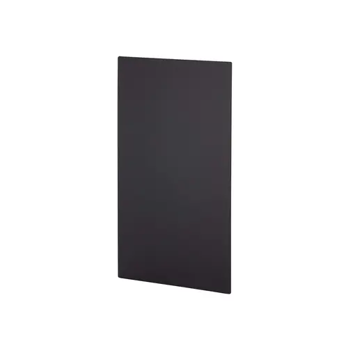 Wet Glaze End Cap 2.5" Surface - Matte Black Wet Glaze End Cap 2.5" Surface - Matte Black