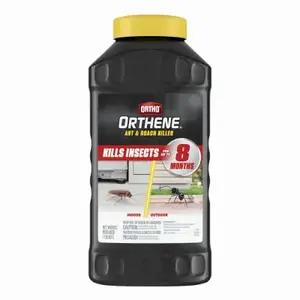 SCOTTS ORTHO ROUNDUP 4612705 Orthene Ant & Roach Killer Insect Control, Indoor/Outdoor, 1 Lb.