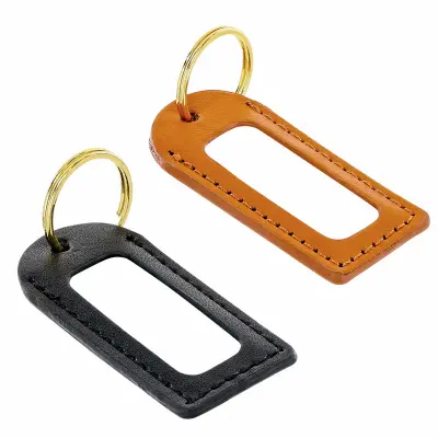 HILLMAN FASTENERS Sanitas ID Luggage Tags Leather pair 9986271 HILLMAN FASTENERS Sanitas ID Luggage Tags Leather pair 9986271