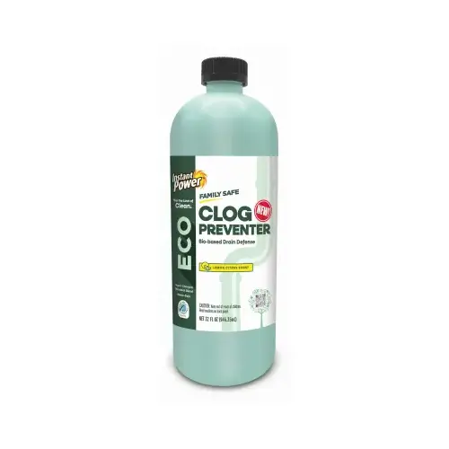 Eco Clog Preventer Drain Cleaner, 32 oz. Eco Clog Preventer Drain Cleaner, 32 oz.