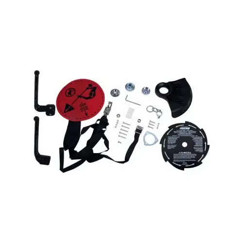 String Trimmer to Brush Cutter Conversion Kit, 8 In. x 8-Tooth Brush Blade String Trimmer to Brush Cutter Conversion Kit, 8 In. x 8-Tooth Brush Blade