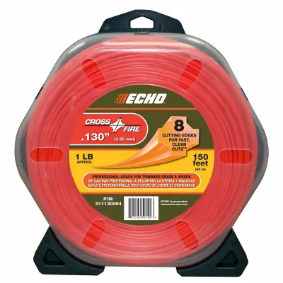 Echo Cross-Fire String Trimmer Line .130 In. x 150 Ft. 311130064