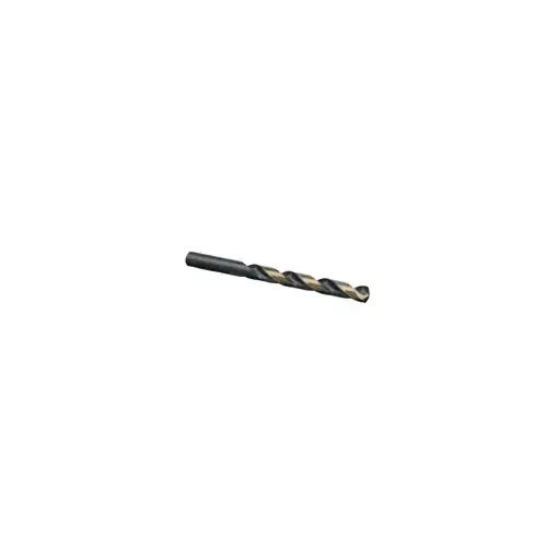 7/64In Black & Gold KFD, 135 Degree Split Point Jobber Length Drill Bit, HSS (High Speed Steel)