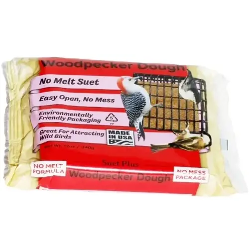 Suet Woodpecker Dough Cake - 12oz.