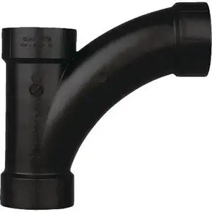 Charlotte Pipe 15931480 3 in ABS DWV Combination WYES - Black