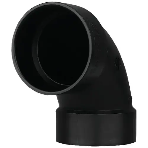 2 in. ABS DWV 90-Degree Elbow - Black 2 in. ABS DWV 90-Degree Elbow - Black