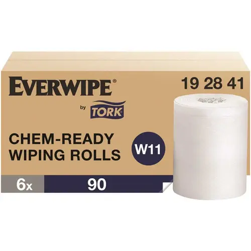 Chem-Ready Wiping Rolls White Make Your Own Wet Wipes
