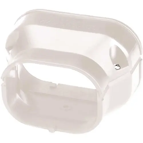 Slimduct 3.75"-2.75" Reducer, White 100-77 Slimduct 3.75"-2.75" Reducer, White 100-77