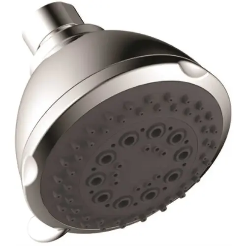5-Spray 2.5 GPM Showerhead With Metal Ball Joint Chrome