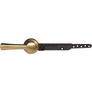 Korky 6094BP Strongarm Toilet Flush Handle/lever Simple Brushed Gold