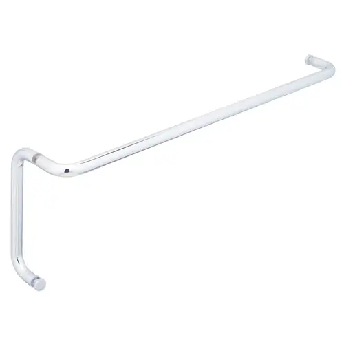 Oceana 18" c/c Towel Bar x 8" c/c Pull - Polished Chrome Oceana 18" c/c Towel Bar x 8" c/c Pull - Polished Chrome