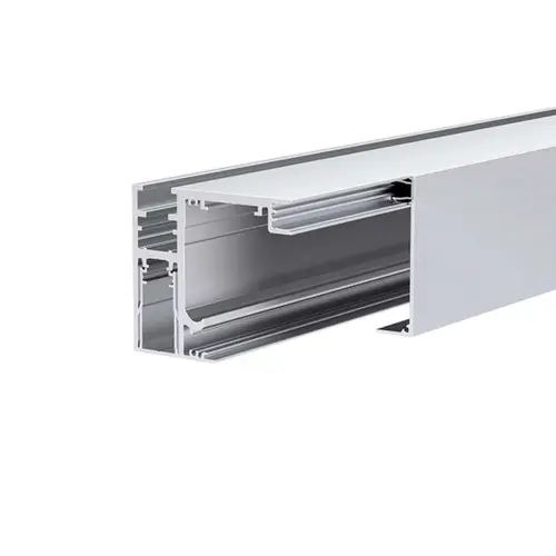 MasterTrack FT - Ceiling Mounting With Fixed Sidelite Extrusion - 236" Length - Satin Anodized MasterTrack FT - Ceiling Mounting With Fixed Sidelite Extrusion - 236" Length - Satin Anodized